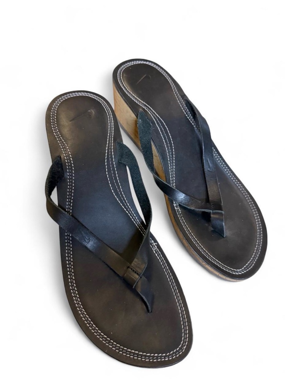 Nike Wedge Flip Flop Sandals - Women